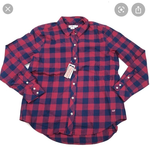 Vineyard Vines Tops - Vineyard vines flannel shirt. NWT